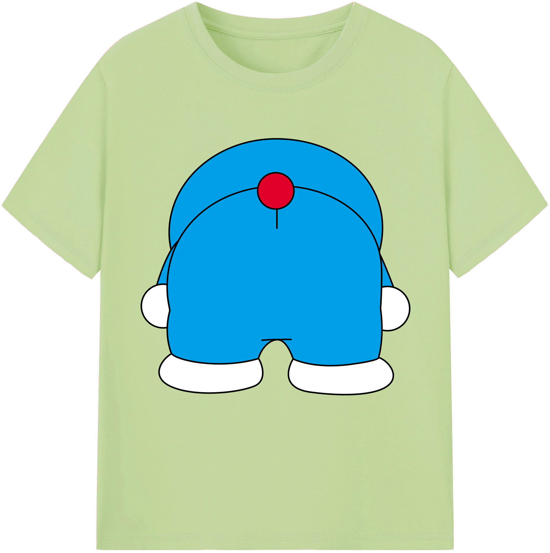 （画像用） ドラえもん Doraemon 綿100％半袖Tシャツ（フロントプリント）
